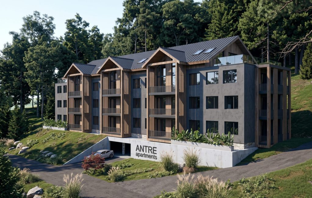 projekty apartmánov